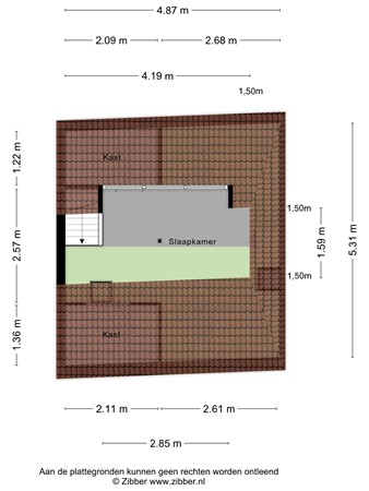Floorplan - Javastraat 68, 5014 CH Tilburg