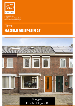 Brochure preview - brochure Hagelkruisplein 27 Tilburg