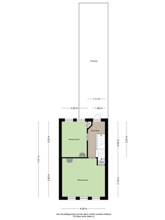 Floorplan - Hagelkruisplein 27, 5038 ME Tilburg