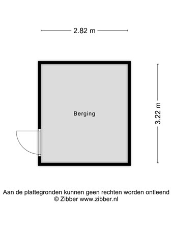 Floorplan - Bosscheweg 158-11, 5015 AE Tilburg