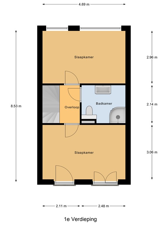 mediumsize floorplan