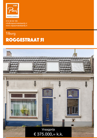 Brochure preview - brochure Roggestraat 51 Tilburg