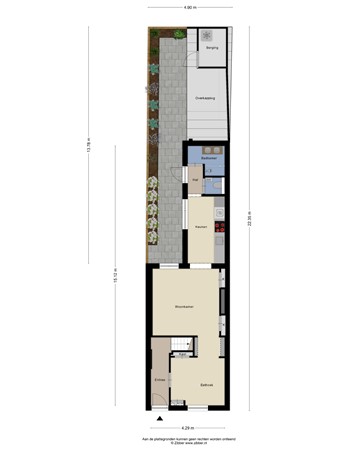 Floorplan - Roggestraat 51, 5025 MA Tilburg