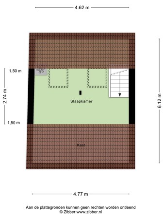 Floorplan - Enschotsestraat 276, 5014 DL Tilburg