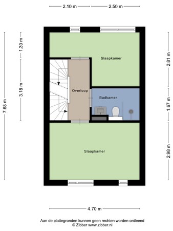 Floorplan - Dahliahof 19, 5014 AV Tilburg