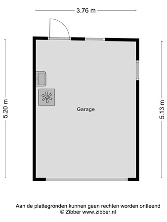 Floorplan - Heusdenlaan 18, 5045 BN Tilburg