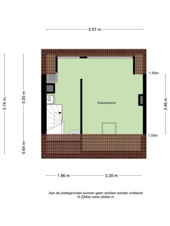 Floorplan - Hyacintstraat 14, 5014 EK Tilburg
