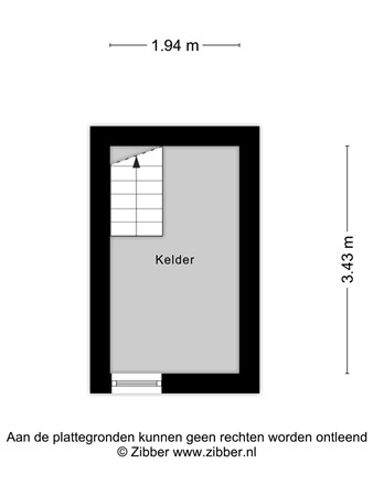 Floorplan - Hyacintstraat 14, 5014 EK Tilburg