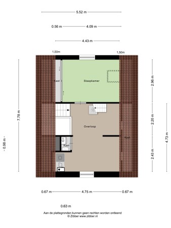 Floorplan - Sint Pieterspark 145, 5014 SL Tilburg