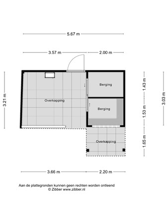 Floorplan - Hyacintstraat 14, 5014 EK Tilburg
