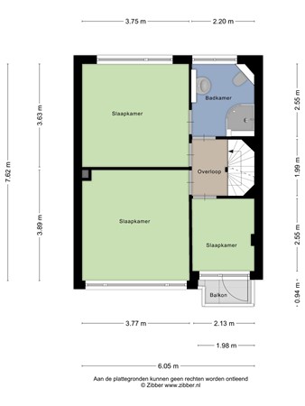 Floorplan - Predikherenlaan 98, 5042 CP Tilburg