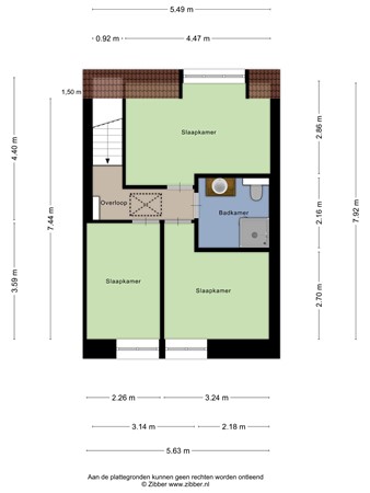 Floorplan - Lange Nieuwstraat 150, 5041 DJ Tilburg