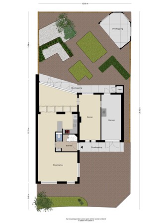 Floorplan - Den Herd 31, 5056 MJ Berkel-Enschot