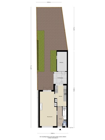 Floorplan - Gildestraat 40, 5021 DJ Tilburg
