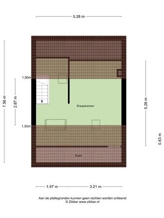 Floorplan - Pironstraat 64, 5041 GK Tilburg