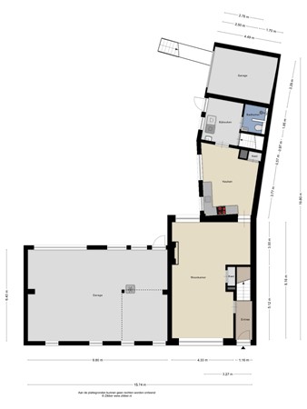 Floorplan - Broekhovenseweg 111a, 5021 LC Tilburg
