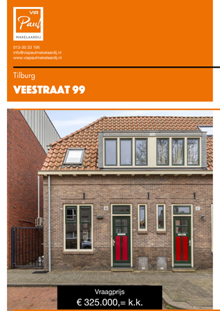 Brochure preview - brochure Veestraat 99 Tilburg