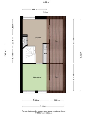 Floorplan - Sint Pieterspark 96, 5014 SK Tilburg