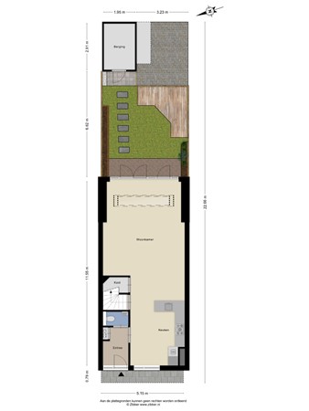 Floorplan - Sint Pieterspark 96, 5014 SK Tilburg