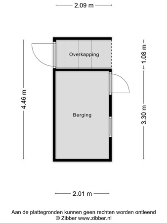 Floorplan - Van Breestraat 72, 5012 KB Tilburg