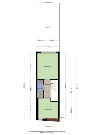 Floorplan - Vendeliersstraat 49, 5021 HP Tilburg