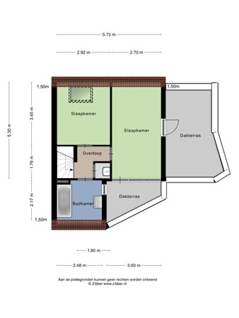 Floorplan - Nieuwstraat 262, 5025 GC Tilburg