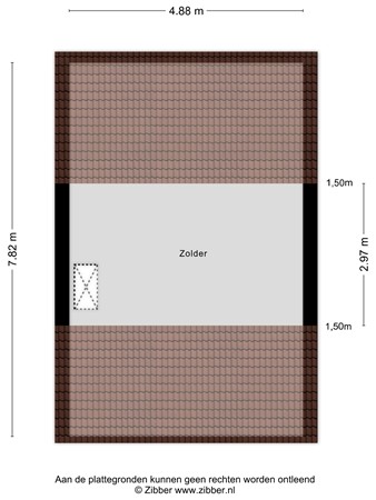 Floorplan - Broekhovenseweg 126, 5021 LJ Tilburg