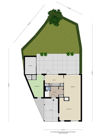 Floorplan - Ravensbeek 8, 5032 AV Tilburg