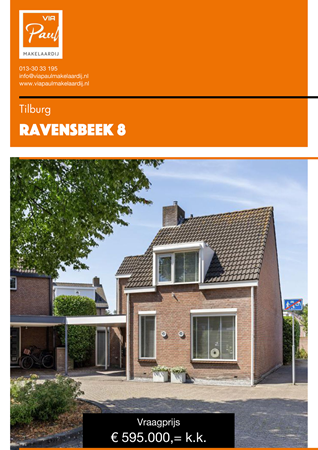 Brochure preview - brochure Ravensbeek 8 Tilburg