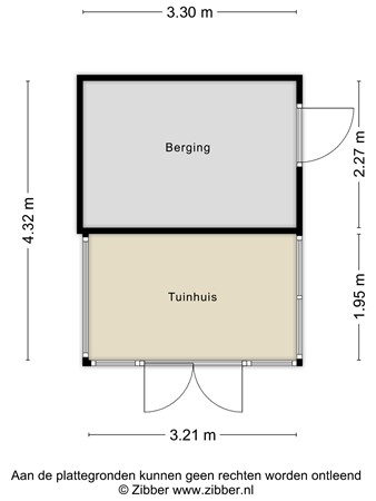 Floorplan - Bijsterveldenlaan 272, 5045 ZS Tilburg