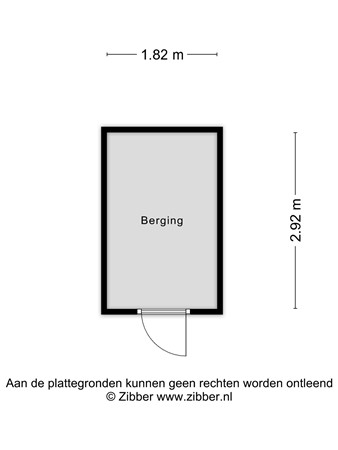Floorplan - Benthuizenstraat 64, 5043 AS Tilburg