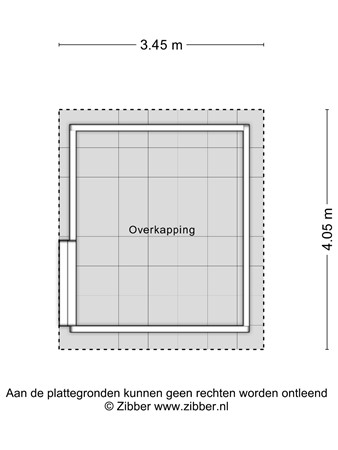 Floorplan - Benthuizenstraat 64, 5043 AS Tilburg