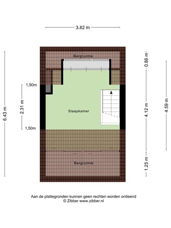 Floorplan - Broekhovenseweg 104, 5021 LH Tilburg