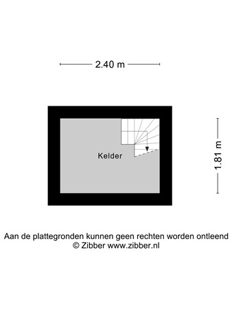 Floorplan - Broekhovenseweg 104, 5021 LH Tilburg