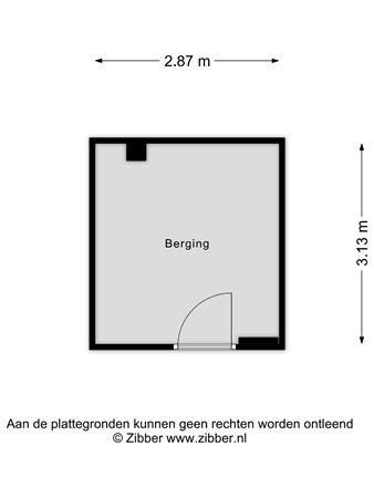 Floorplan - Boksdoornerf 140, 5038 KD Tilburg