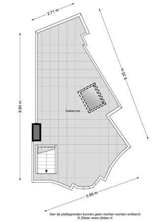 Floorplan - Nieuwlandstraat 57, 5038 SM Tilburg