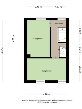 Floorplan - Bataviastraat 68, 5014 BV Tilburg