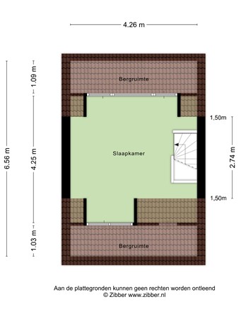 Floorplan - Bataviastraat 68, 5014 BV Tilburg