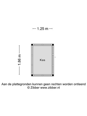 Floorplan - Acaciastraat 13, 5038 HE Tilburg