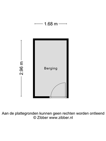 Floorplan - Bosscheweg 250-26, 5013 AE Tilburg