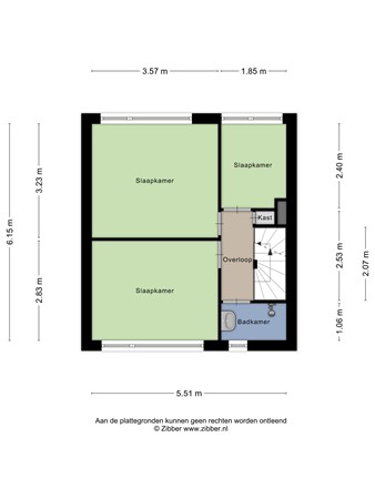 Floorplan - Athanasiusstraat 2, 5042 GA Tilburg