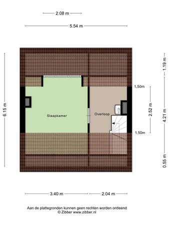 Floorplan - Athanasiusstraat 2, 5042 GA Tilburg