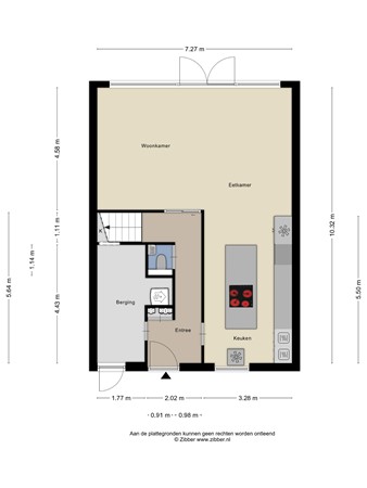 Floorplan - Middeleeuwen 28, 5053 EV Goirle