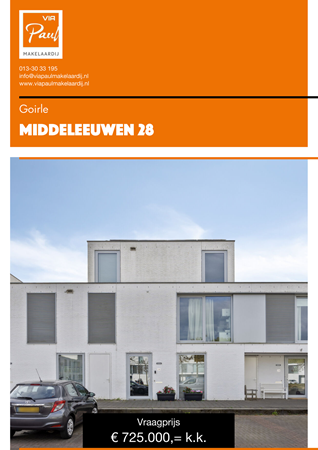 Brochure preview - brochure Middeleeuwen 28 Goirle