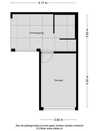 Floorplan - Lanciersstraat 104, 5017 CT Tilburg