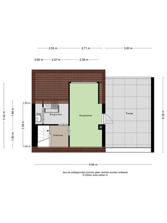 Floorplan - Tobias Asserlaan 112, 5056 VD Berkel-Enschot