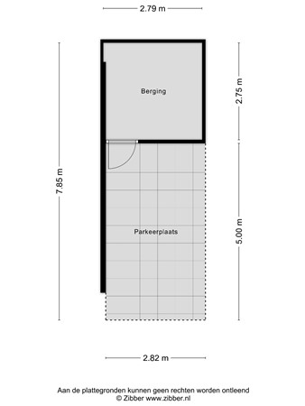 Floorplan - Bijsterveldenlaan 389, 5045 ZR Tilburg