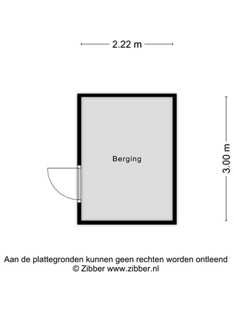 Floorplan - Trouwlaan 110, 5021 WN Tilburg