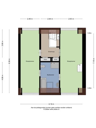 Floorplan - Willem Ii-Straat 46, 5038 BH Tilburg
