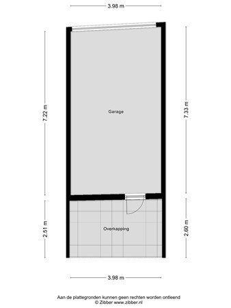 Floorplan - Kotterstraat 34, 5017 CX Tilburg